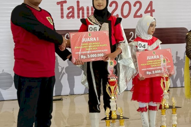 Juara 1  Kejuaraan Drumben  Tahun 2024